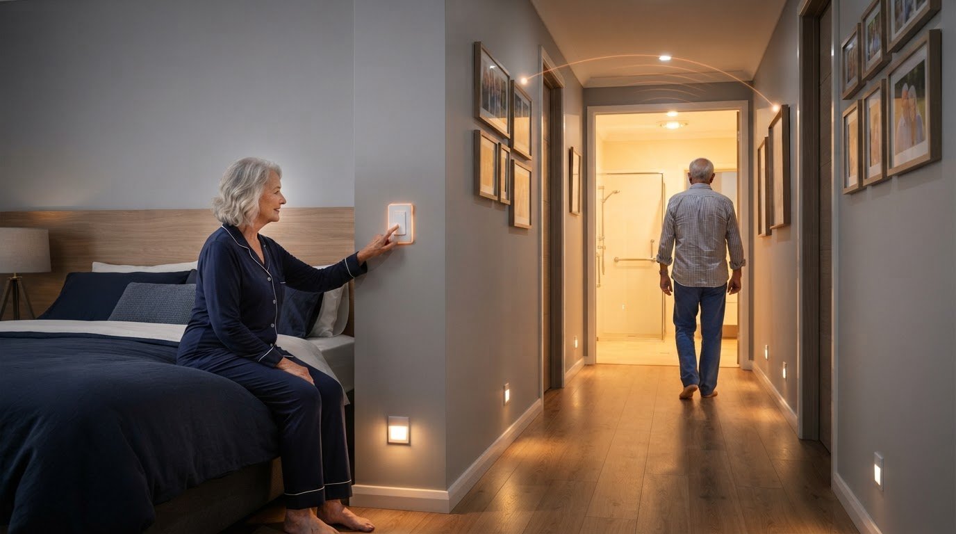 Convenience Lighting for Elderly Australians: Safe, Accessible Home Solutions