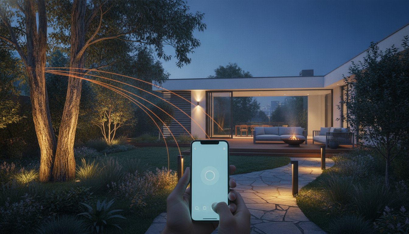 Wireless Garden Lighting Control: The 2026 Guide to Outdoor Automation Without the Trenching